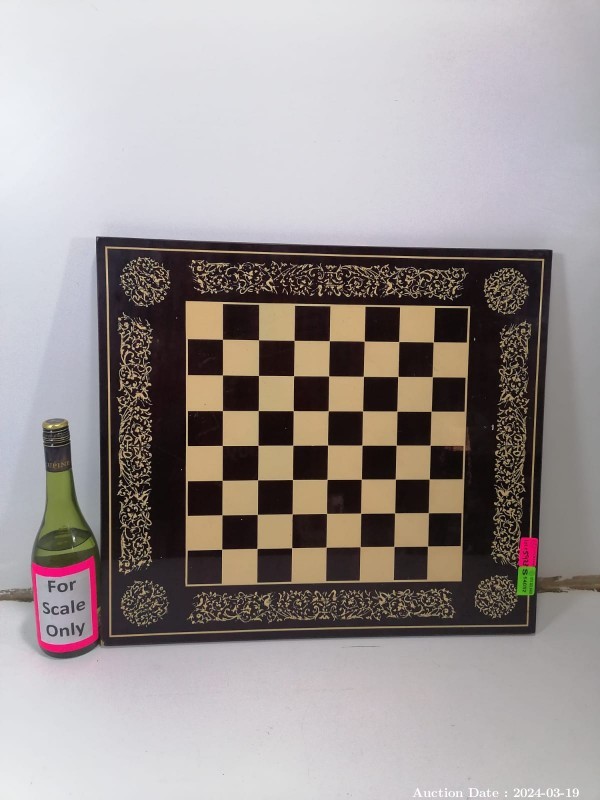 Lot 5923 - Large Wooden Chess Board
