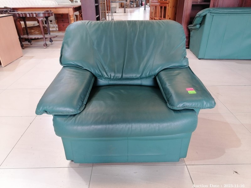 3724 - Leather Armchair