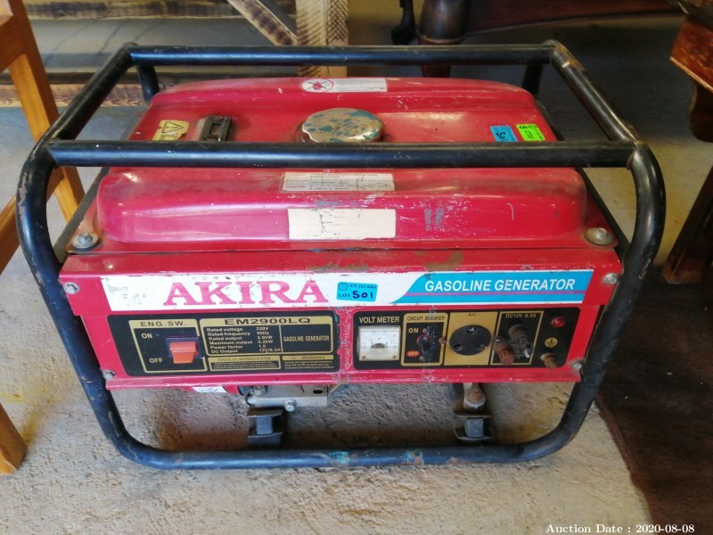 501 AKIRA Petrol  Generator 