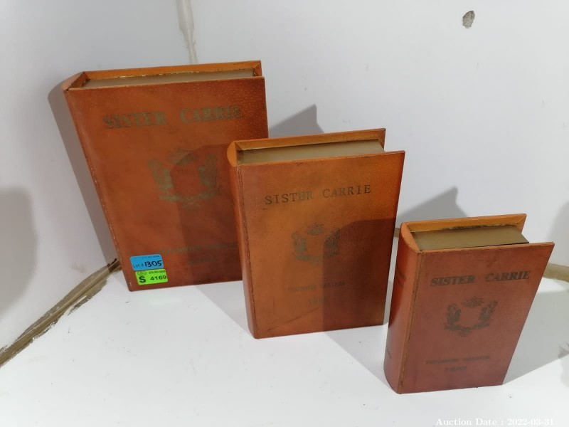 1305 - Nesting Storage Book (Box of 12 Units)