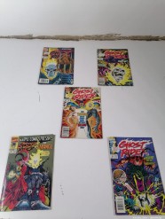 Description Lot 6342 - 5 x Ghost Rider vintage Comic Books