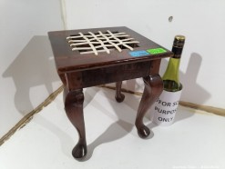 Description 1969 - 1 x Small Wood & Riempie Table