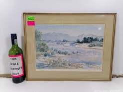 Description 5273 - Amazing Framed Painting of a the River By Eric Wale - 247/500