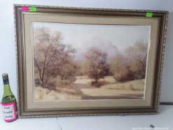 Description Lot 6315 - Framed Oil by Reknowned South African Artist Thomas Hacking