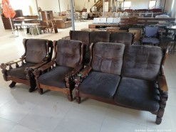 Description 1350 - 7 Seater Vintage Lounge Suite
