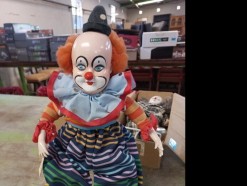 Description 135 - Handmade Porcelain Clown by Image - Bobo
