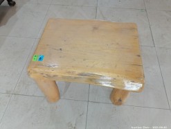 Description 481 - Solid Wood Chunky Side Table