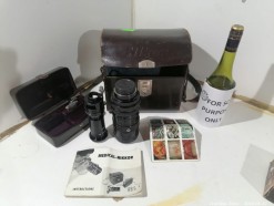 Description 1778 - Vintage Nikon Camera Lens & Accessories