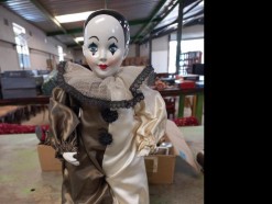 Description 136 - Handmade Porcelain Clown by Image - Pierrot