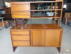 Description 4104 - Sideboard with Display Area and Drawers