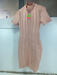 Description 3861 - Baby Pink Ladies Dress - Size:  Large