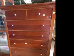 Description 606 - Magnificent Tallboy Drawers - Drexel Heritage Collection, Thomasville USA (Matches Lot 605)