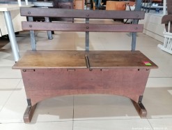 Description 4936 - Amazing Solid Wood Bench with Storage Area