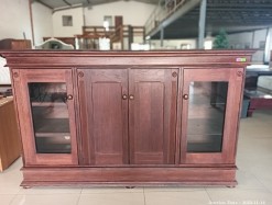 Description 3658 - Stunning Solid Wood TV Cabinet with Display Areas