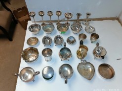 Description 321 - Joblot of 27 Assorted Silver Plated Items