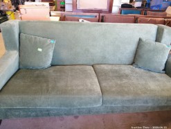 Description 105 Retro Style Green Couch