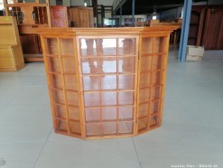 Description 4795 - Amazing Solid Wood Stinkwood Display Cabinet