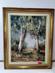 Description 5761 - Beautiful Framed Oil signed E. Mclur