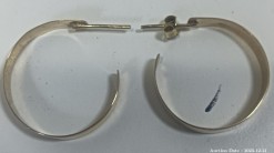 Description 4251 - A Pair of 9 Carat Gold Ear Rings