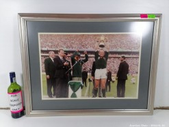 Description 4308 - Special Framed 1995 World Cup Picture