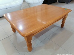 Description 673 - Solid Oak Coffee Table