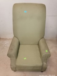 Description 194 - High-Back Upholstered Armchair