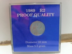 Description 1780 - 1989 - R2 Proof quality Coin