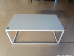 Description 1954 - 1 x Coffee Table, metal frame with glass top