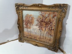 Description 687 - Beautiful little Oil Painting in Vintage Frame. Signed M. Booyens
