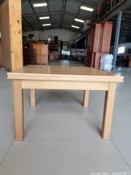 Description 5638 - Square Wood Side Table