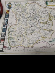 Description 1116 - Pair of Antique Map Prints