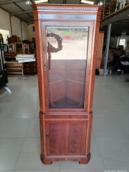 Description 5426 - Stunning Solid Wood and Glass Display Cabinet