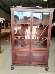Description 5365 - Stunning Solid Wood Display Cabinet