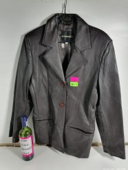 Description 3834 - Kabaret Mens Leather Jacket - Size:  Medium