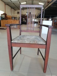 Description Lot 5930 - Wooden Occasional Chair