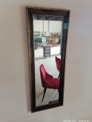 Description 2104 - 1 x Framed Wall Mounted Mirror